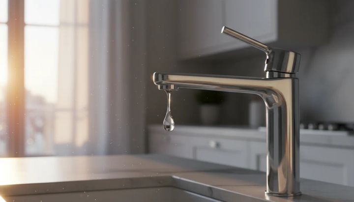 coupure d'eau à Breil
